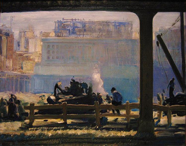 George Wesley Bellows Blue Morning